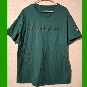 Champion Men's Green T-Shirt